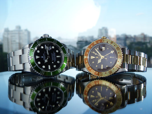 Luxury Two-Tone Stainless Steel Watch