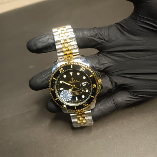 Luxury Two-Tone Stainless Steel Watch